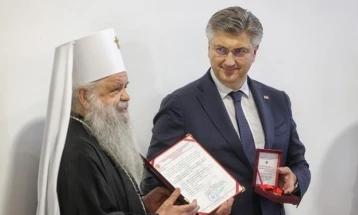 Consecration of first Macedonian Orthodox church in Croatia 