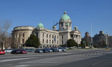 Седницата на Собранието на Србија на која се разгледува извештајот за безбедносната состојба по масовните убиства