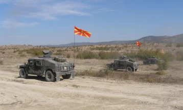 Kavadarci hosts display of military equipment part of 'Immediate Response 23' exercise