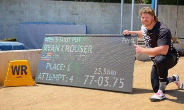 Краузер постави светски рекорд во фрлање ѓуле