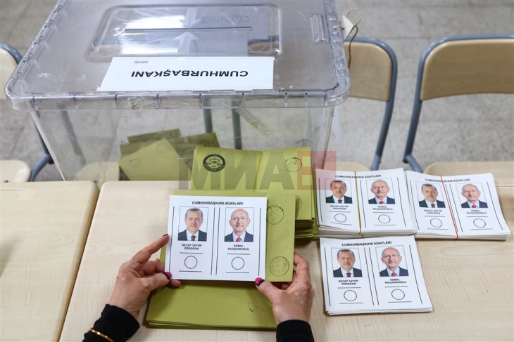 Врховна изборна комисија на Турција: На претседателските избори води Ердоган по преброени 54,6 отсто од гласовите