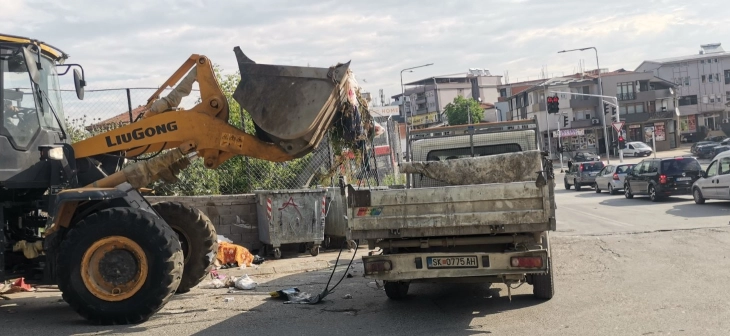ЈП „Комунална хигиена“ - Скопје викендов подигна 25 кубни метри отпад од диви депонии