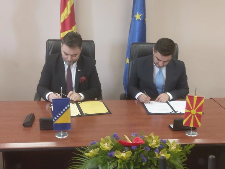 Потпишани билатерални договори за економска и соработка во  туризмот меѓу Северна Македонија и БиХ