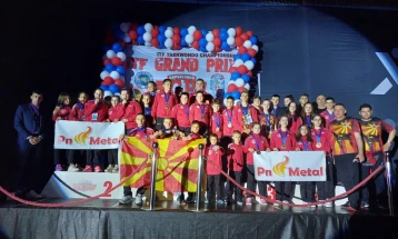 Вкупно 39 медали за Македонската традиционална таеквон-до федерација на „Гран при Зворник 2023“