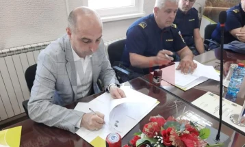 Општина Берово потпиша Меморандум за соработка со Доброволно противпожарно друштво од Словенија