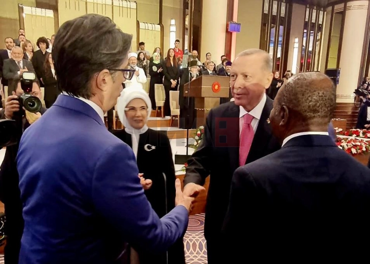 Претседателот Пендаровски присуствуваше на инаугурацијата на турскиот претседател Ердоган
