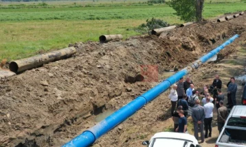 ЈП „Стрежево“-Битола ја почнаа новата сезона за наводнување на земјоделските површини