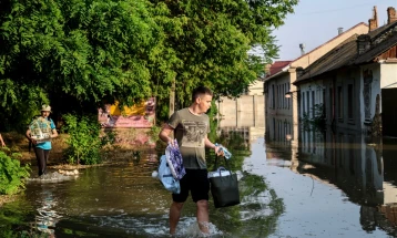 ОН: Тешки и далекусежни последици за илјадници лица по делумното уривање на браната Нова Каховка во Украина