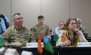 Petrovska and Gjurchinovski visit Ethan Allen Firing Range at Vermont National Guard