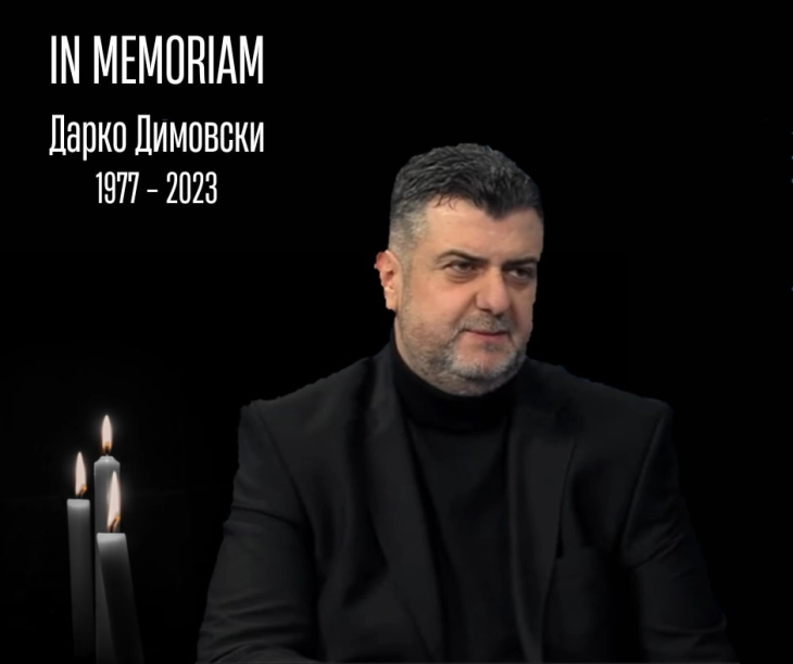SSM president Darko Dimovski passes away, PM extends condolences