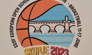 Во Скопје почнува ЕП во кошарка за средни училишта