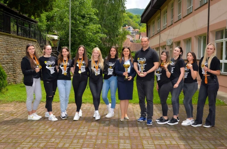 Кошаркарките од СОУ Ѓорче Петров на Европско средношколско првенство