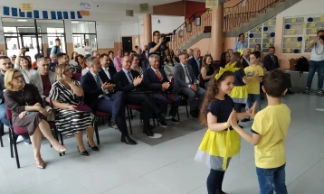 Фотоволтаици поставени на училишта и градинка во Чаир, ЕУ проект за прекугранична соработка со Косово