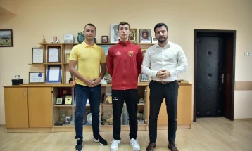 Штипскиот градоначалник на средба со млади талентирани спортисти