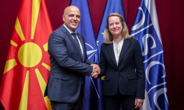 Ковачевски – Поуп: Северна Македонија придонесува во управувањето со миграцијата и безбедноста во Европа