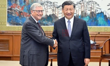 Претседателот на Кина одржа средба со американскиот милијардер Бил Гејтс