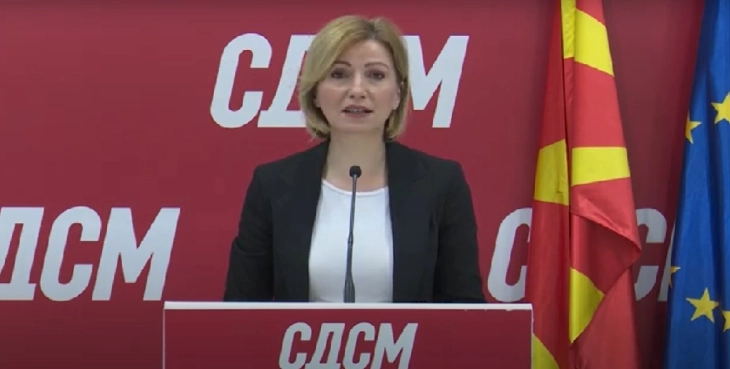 СДСМ: Мицкоски и ВМРО-ДПМНЕ да одговорат зошто не лобирале за Резолуцијата во Бундестагот