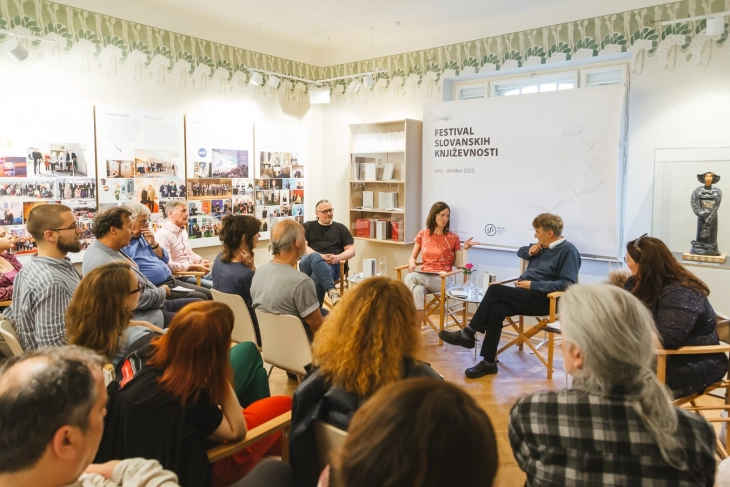 Промоција на „Ѕиркачот“ на Александар Прокопиев во Словенија