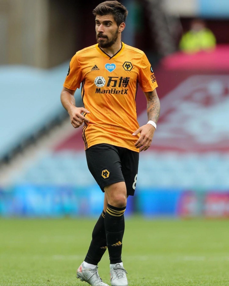 Ruben Neves says an emotional farewell to Wolves