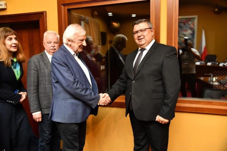 Средба на координаторот Мицевски и пратеници од ВМРО-ДПМНЕ со заменик-претседателот на полскиот Сејм