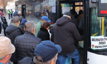 Локалната власт во Куманово размислува да ја продолжи мерката бесплатен автобуски превоз