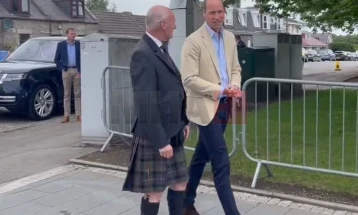 Мал интерес за посетата на британскиот престолонаследник во Абердин, Шкотска