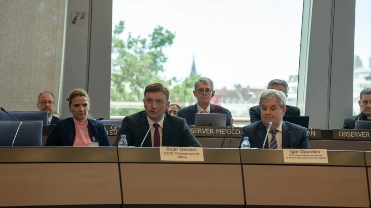 Османи: Соработката на ОБСЕ и на Советот на Европа е повеќе од кога било потребна и релевантна