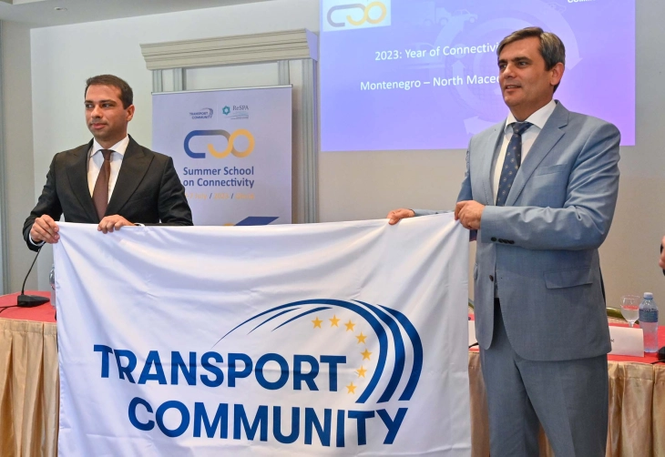 North Macedonia takes over Transport Community chairpersonship from Montenegro