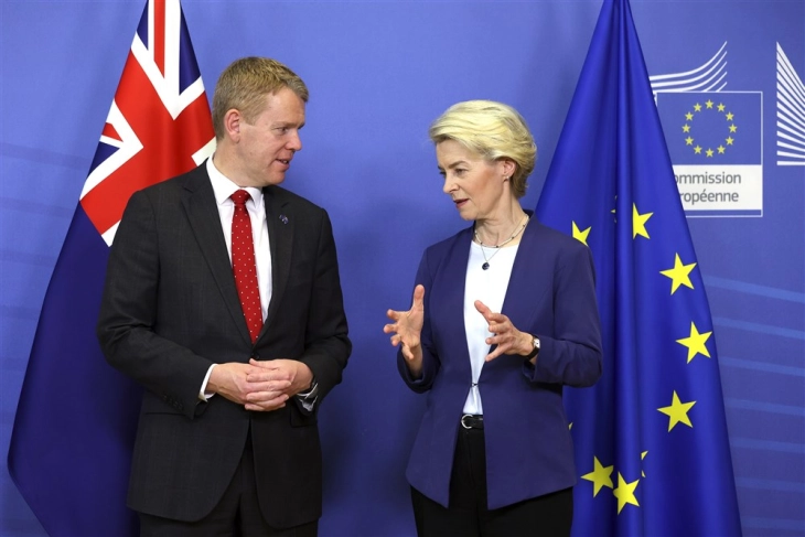 ЕУ и Нов Зеланд потпишаа договор за слободна трговија