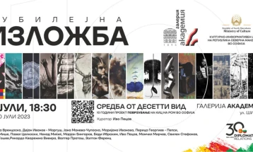 Десетта јубилејна изложба од проектот „Поврзување“ на КИЦ на Северна Македонија во Софија