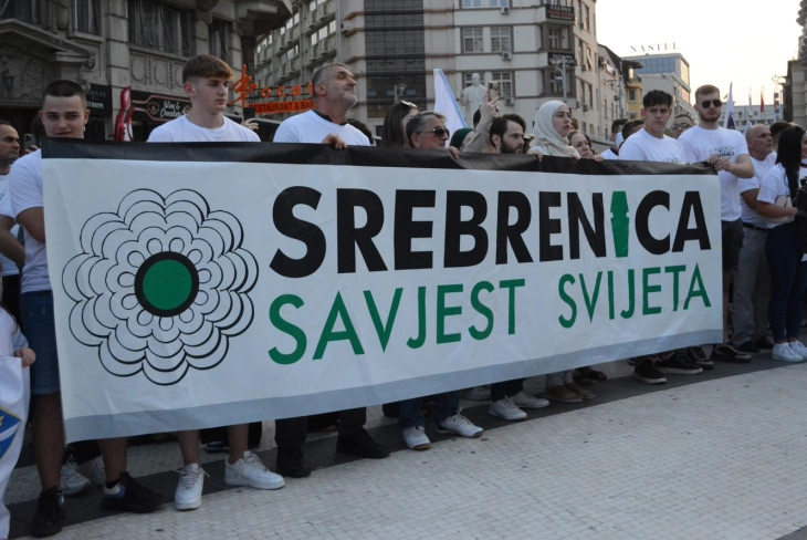 March for Srebrenica: Horrific crime to never happen again