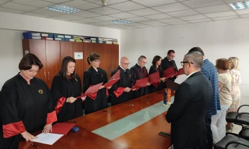 Новоизбраните јавни обвинители во Основните обвинителства потпишаа свечена изјава