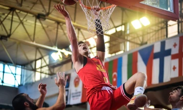 У20: Македонските кошаркари ја совладаа В. Британија за место во полуфиналето на ЕП во Скопје