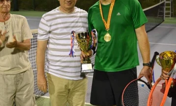 На тенискиот турнир во Дебар најдобар Емин Врзиволи