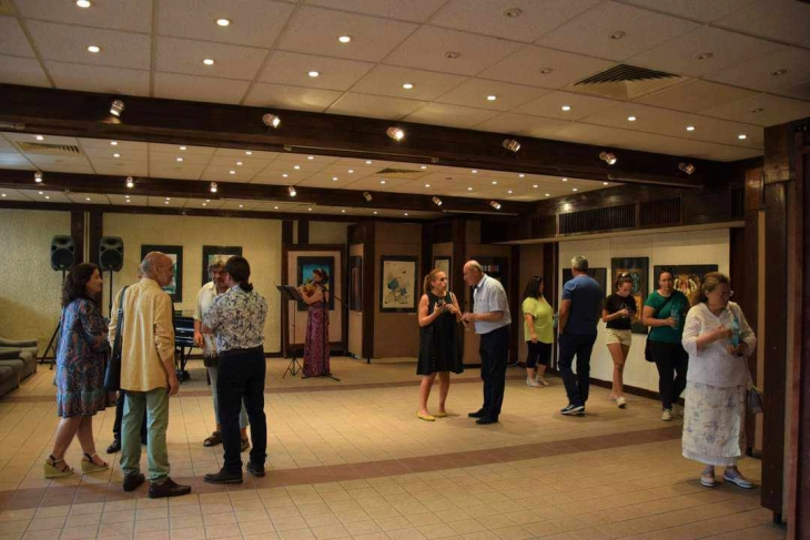 Во Велинград отворена изложбата „Скици 2022“ на НУЦК „Трајко Прокопиев“ Куманово