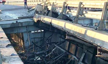 СБУ по експлозијата на Кримскиот мост: „Се ќе објавиме по победата“