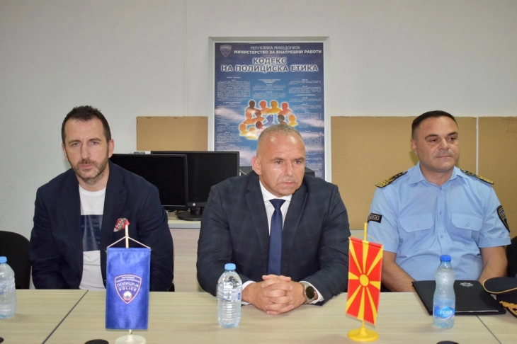 Директорот на БЈБ Тасевски во работна посета на РЦ Запад, аеродромот „Св. Апостол Павле“ и СВР Охрид