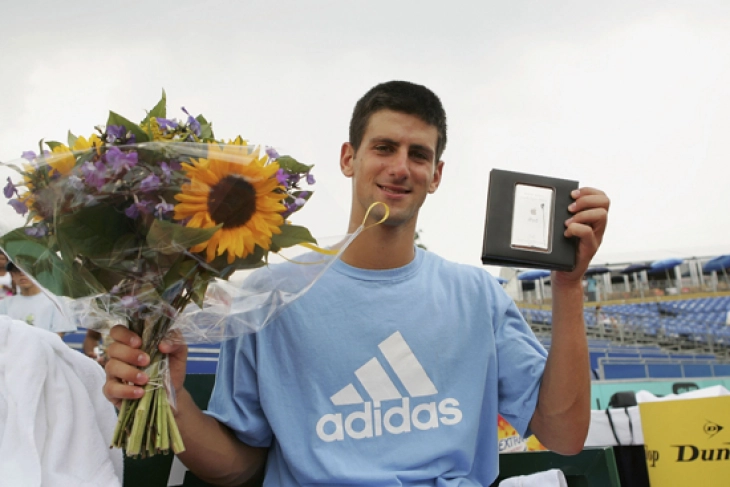 Ѓоковиќ пред 17 години ја освои својата прва АТП титула