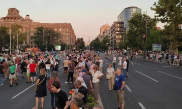 Тринаесетти протест „Србија против насилството“ во Белград со протестно шетање до Обвинителството