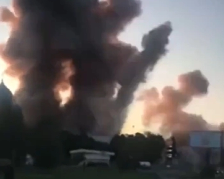 Russian missile strike kills two in Ukraine city of Zaporizhzhya