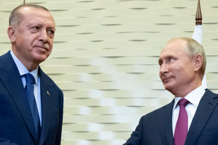 Erdogan dhe Putin u dakorduan për vizitë të shpejtë të presidentit rus në Turqi