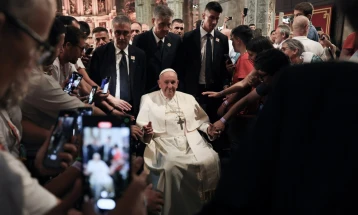 Pope Francis meets with Portuguese abuse victims