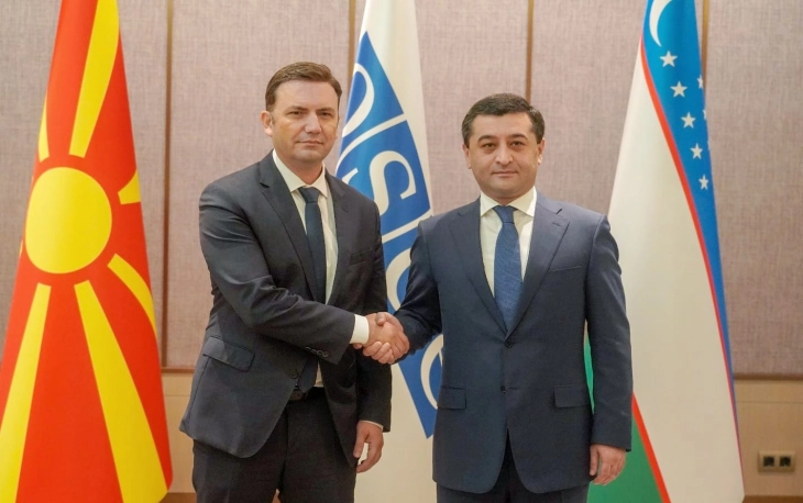 Османи - Саидов: ОБСЕ ќе продолжи со поддршката за спроведување на реформската агенда во Узбекистан