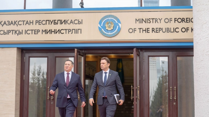 Osmani – Nurtleu: North Macedonia and Kazakhstan have excellent ties, including within OSCE