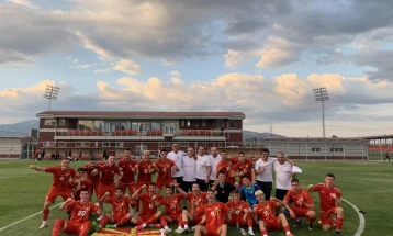 Македонските фудбалери до 19 години славеа победа над Грузија