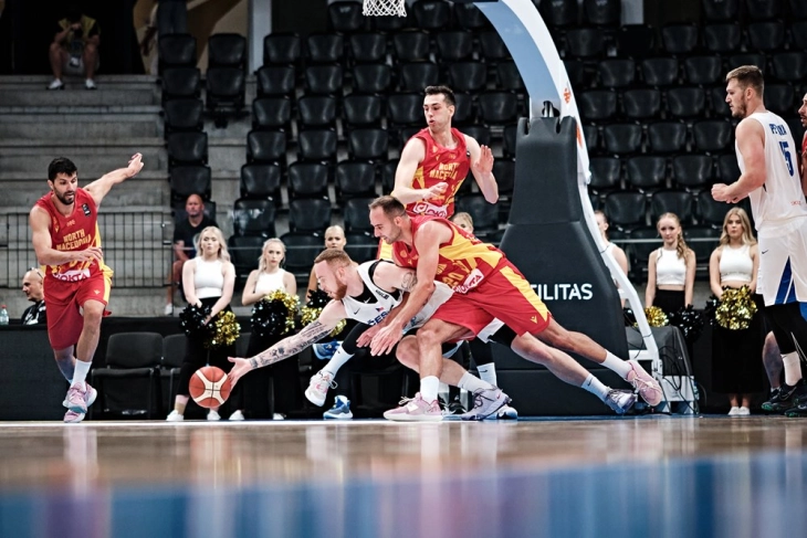 Трет пораз за македонските кошаркари на олимписките претквалификации во Талин