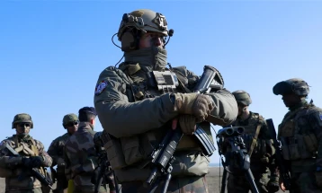 Борбената група на НАТО во Романија спроведува воена вежба за предраспоредување