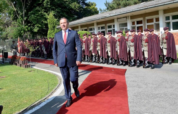 Спасовски: Нашите војници се посакуван партнер во меѓународните мировни мисии, рамо до рамо со сојузниците од НАТО