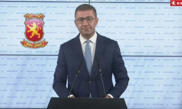 Mickoski: Elections only solution, our red lines in relation to Bulgaria clear