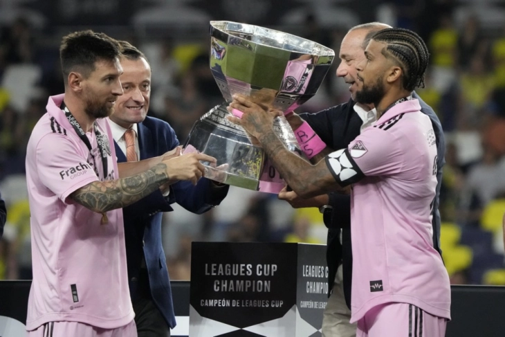 Lionel Messi kicks Inter-Miami to first title